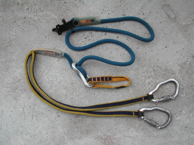 material para vias ferratas